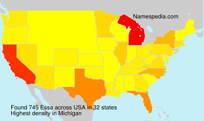Surname Essa in USA Surname Essa in USA