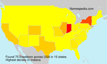 Surname Esselborn in USA Surname Esselborn in USA