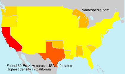 Surname Esskew in USA Surname Esskew in USA