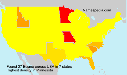 Surname Essma in USA Surname Essma in USA