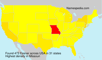 Surname Essner in USA Surname Essner in USA