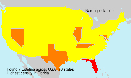Surname Estelina in USA