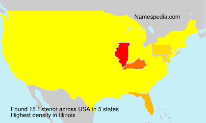 Surname Estenor in USA Surname Estenor in USA