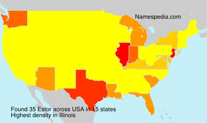 Surname Estor in USA Surname Estor in USA