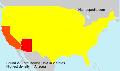 Surname Estril in USA Surname Estril in USA