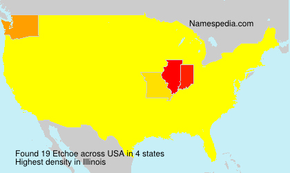 Surname Etchoe in USA Surname Etchoe in USA