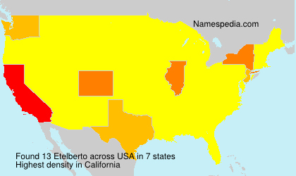 Surname Etelberto in USA Surname Etelberto in USA