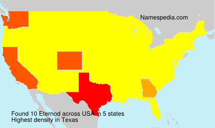 Surname Eternod in USA Surname Eternod in USA