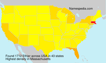 Surname Ethier in USA Surname Ethier in USA