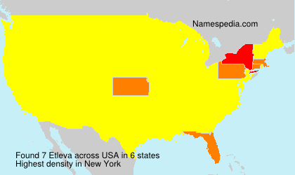 Surname Etleva in USA