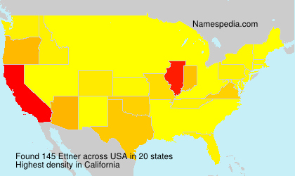 Surname Ettner in USA Surname Ettner in USA