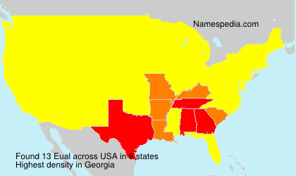 Surname Eual in USA Surname Eual in USA