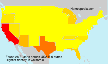 Surname Eucario in USA Surname Eucario in USA
