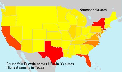 Surname Euceda in USA Surname Euceda in USA