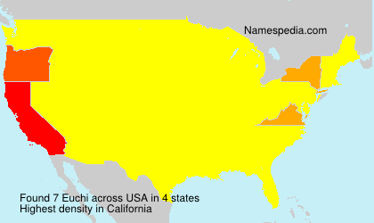 Surname Euchi in USA Surname Euchi in USA