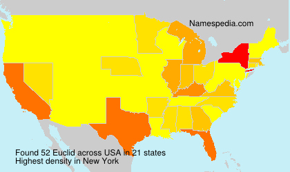 Surname Euclid in USA Surname Euclid in USA