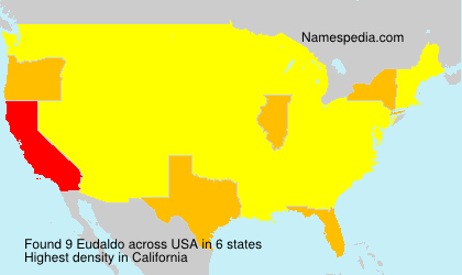 Surname Eudaldo in USA Surname Eudaldo in USA