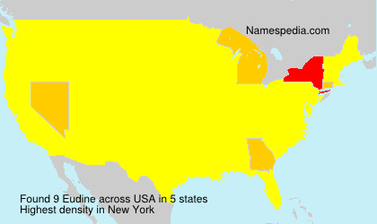 Surname Eudine in USA Surname Eudine in USA