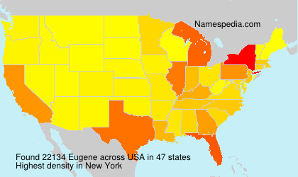Surname Eugene in USA Surname Eugene in USA