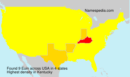 Surname Euin in USA Surname Euin in USA