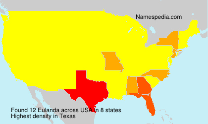 Surname Eulanda in USA Surname Eulanda in USA