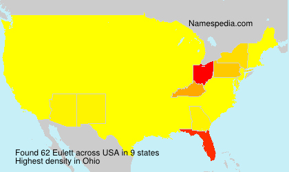 Surname Eulett in USA Surname Eulett in USA