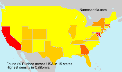 Surname Eunhee in USA