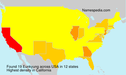 Surname Eunkyung in USA Surname Eunkyung in USA