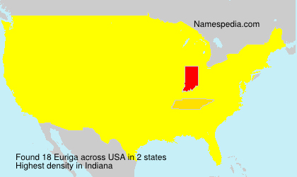 Surname Euriga in USA Surname Euriga in USA