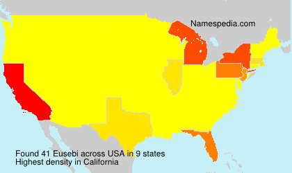 Surname Eusebi in USA Surname Eusebi in USA