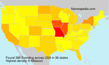 Surname Everding in USA Surname Everding in USA