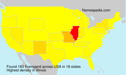 Surname Eversgerd in USA Surname Eversgerd in USA