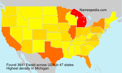 Surname Ewald in USA Surname Ewald in USA