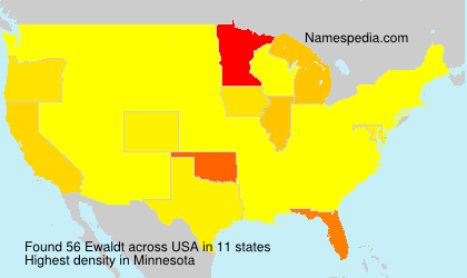 Surname Ewaldt in USA Surname Ewaldt in USA
