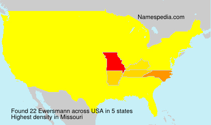 Surname Ewersmann in USA Surname Ewersmann in USA