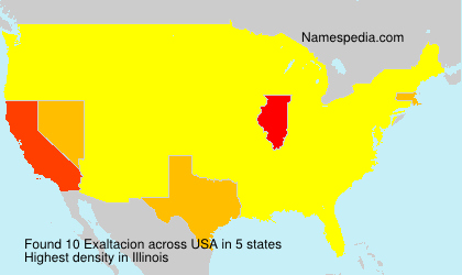 Surname Exaltacion in USA Surname Exaltacion in USA