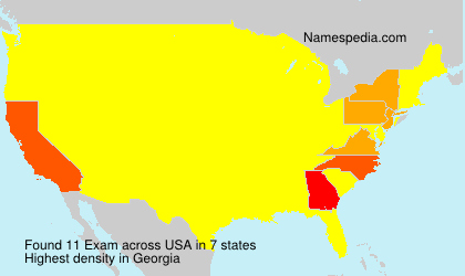 Surname Exam in USA Surname Exam in USA
