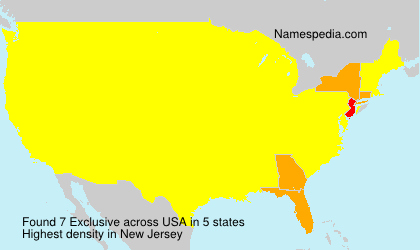 Surname Exclusive in USA Surname Exclusive in USA