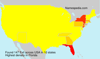 Surname Exil in USA Surname Exil in USA
