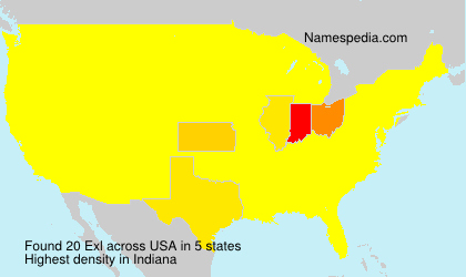 Surname Exl in USA Surname Exl in USA