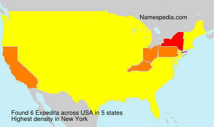 Surname Expedita in USA Surname Expedita in USA