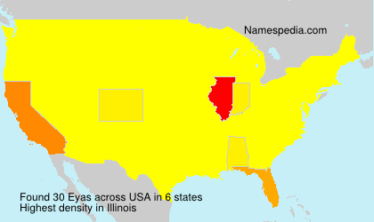 Surname Eyas in USA Surname Eyas in USA
