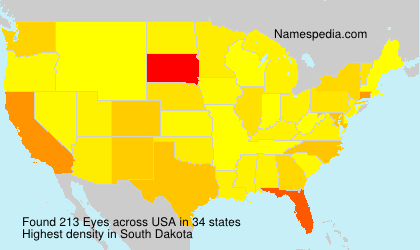 Surname Eyes in USA