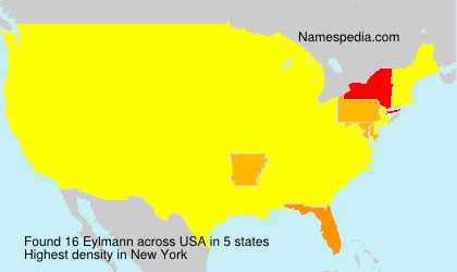 Surname Eylmann in USA Surname Eylmann in USA