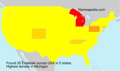 Surname Ezdebski in USA