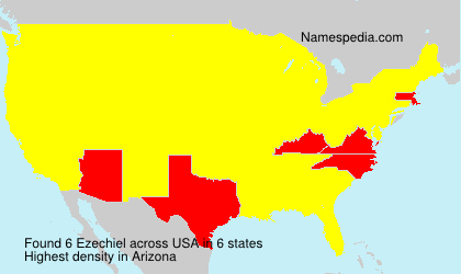 Surname Ezechiel in USA