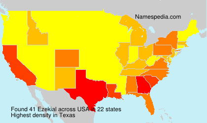 Surname Ezekial in USA