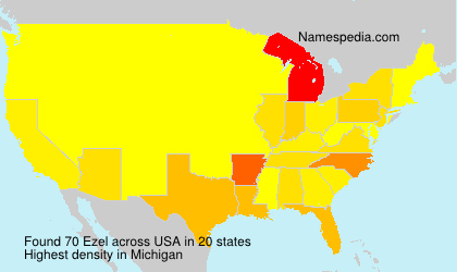 Surname Ezel in USA Surname Ezel in USA