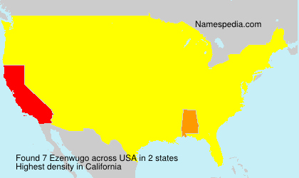 Surname Ezenwugo in USA