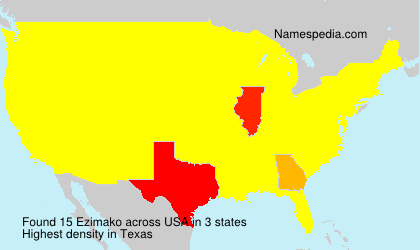 Surname Ezimako in USA Surname Ezimako in USA